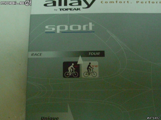 [附圖勸敗]allay坐墊by Topeak極點人體工學坐墊