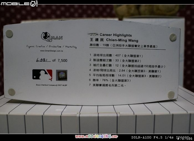 [開箱文]王建民&郭泓志公仔開箱文