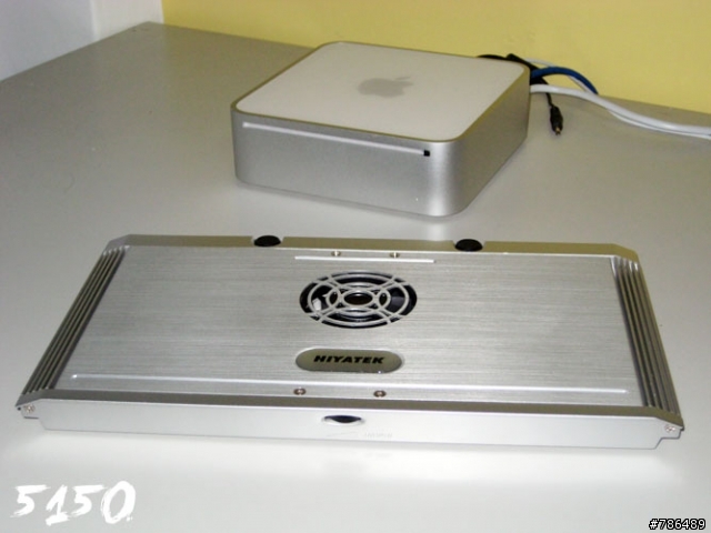 Mac Mini+散熱墊有效降低溫度