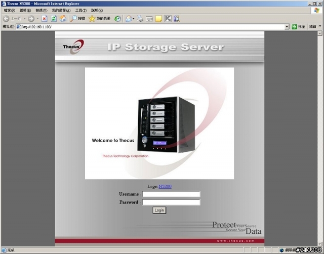 [分享] Thecus N5200 NAS Server 5TB 入手