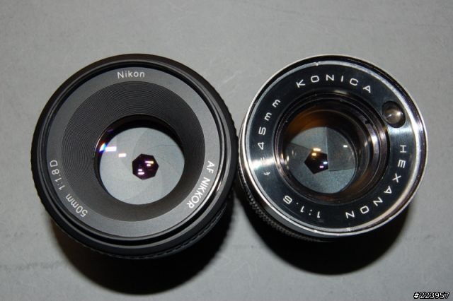 [數位回春]KONICA AUTO S1.6鏡頭改造F接環