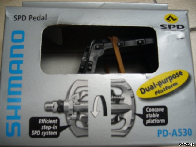 新手勸敗! ^^  SIMANO PD-A530兩用踏板+ SIDI MTB BULLET 2 卡鞋