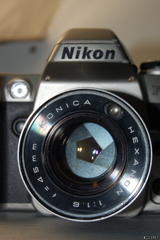 [數位回春]KONICA AUTO S1.6鏡頭改造F接環