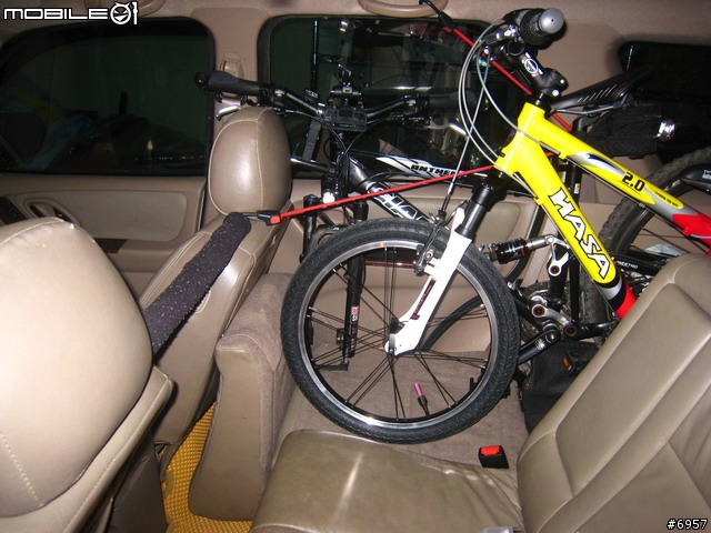 [分享] 4+2+2+2 休旅車內塞入三部單車