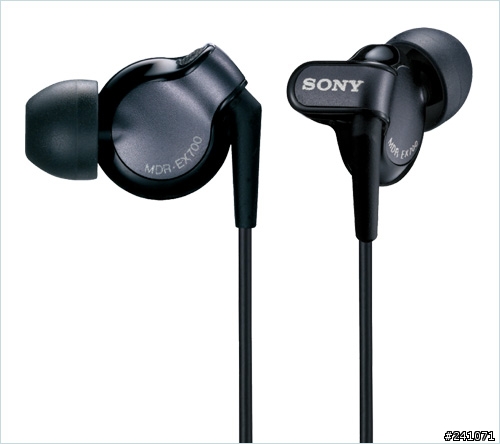 天阿 驚! SONY MDR-EX700SL