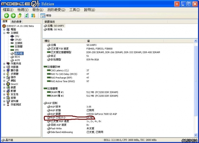【請教】AGP的口徑大小是什麼意思？
