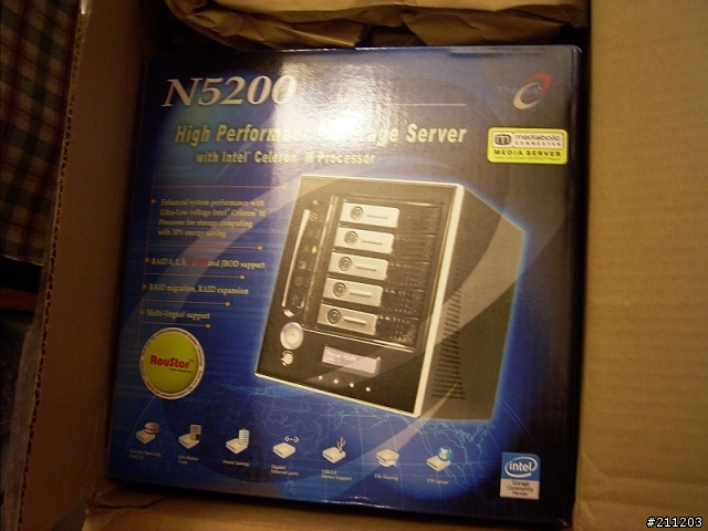 [分享] Thecus N5200 NAS Server 5TB 入手
