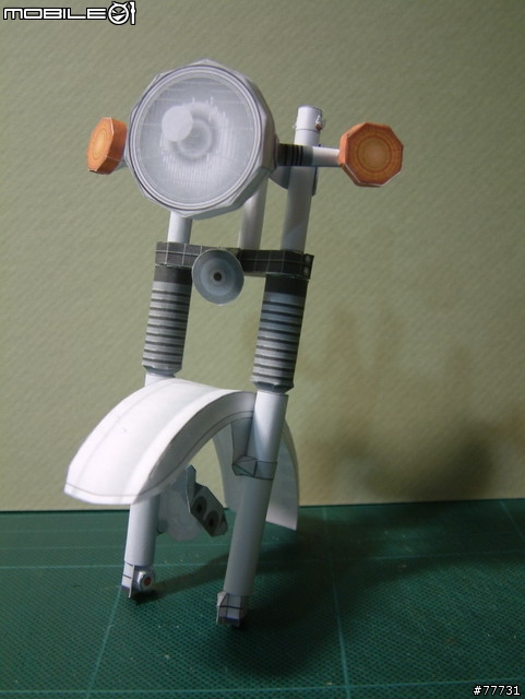 <YAMAHA紙模型Part-3>古典街車-SR400