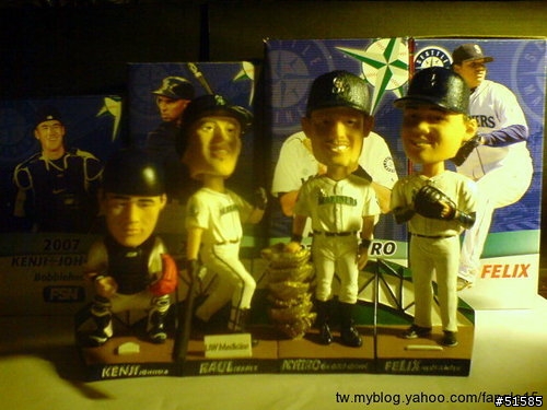 [分享]2007年西雅圖水手隊 SGA 公仔(2007 MARINERS BOBBLEHEAD SERIES)