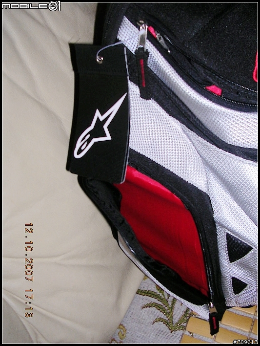 ALPINESTARS A星全罩式安全帽後背包 (銀白) 之 簡單分享第二彈 [ 蠍 ]