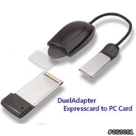 [請教]請問市面上有 便宜的 PCMCIA to Express Card的介面嗎?(是在Express Card的 N/B上用舊的CARDBUS or PCMCIA Device)