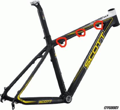 Scott 車架的小零件    請各位幫忙
