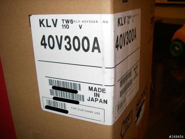 SONY BRAVIA LCD-TV開箱勸敗分享