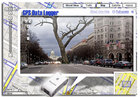 鼎天出的一款隨身型 GPS Data Logger