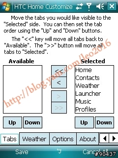 [WM5/WM6]Today Plug in --HTC HOME V10 自訂版