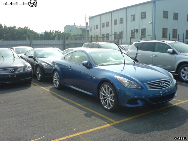 Infiniti G37S Coupe 10/29開箱照片..三七啦酷樂部寫真