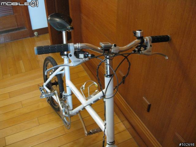 我的"完全不能摺"小徑車~mini3 小白(10/23更新Q2輪組及GIRO ATMOS紅黑安全帽)
