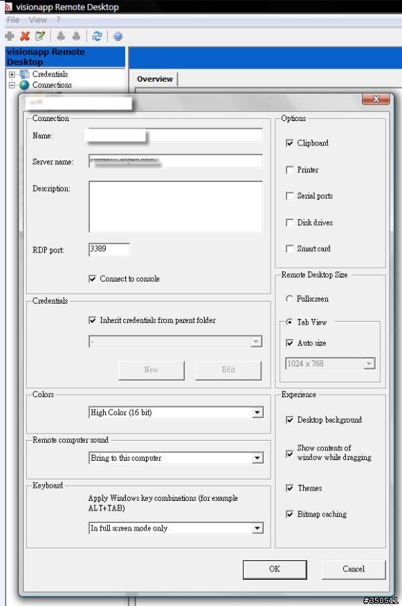 [分享]如果你是remote desktop的重度使用者，推薦使用visionapp Remote Desktop
