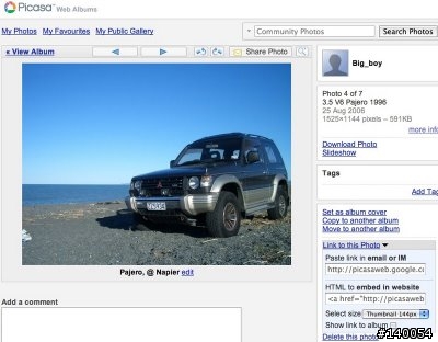 【分享】Picasa plugin for iPhoto 08'