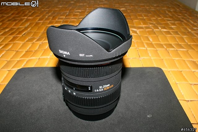 [簡單分享]新敗的Sigma 10-20mm f/4-5.6 EX DC HSM