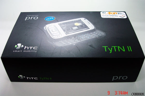 TyTN II 遲來的開箱照