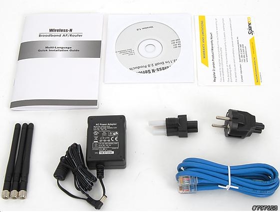 [分享]另人驚豔的802.11N無線路由器～SparkLAN WRTR-501（附實測傳輸值）