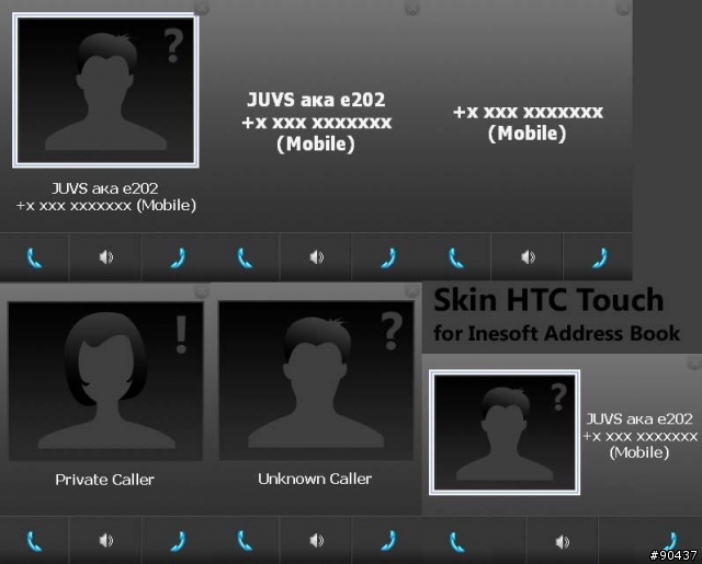 [WM5/WM6] HTC風格來電大頭貼--Inesoft Address