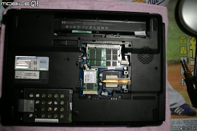 [分享開箱文] HP Compaq Presario C706TU Notebook青年機(完成版)