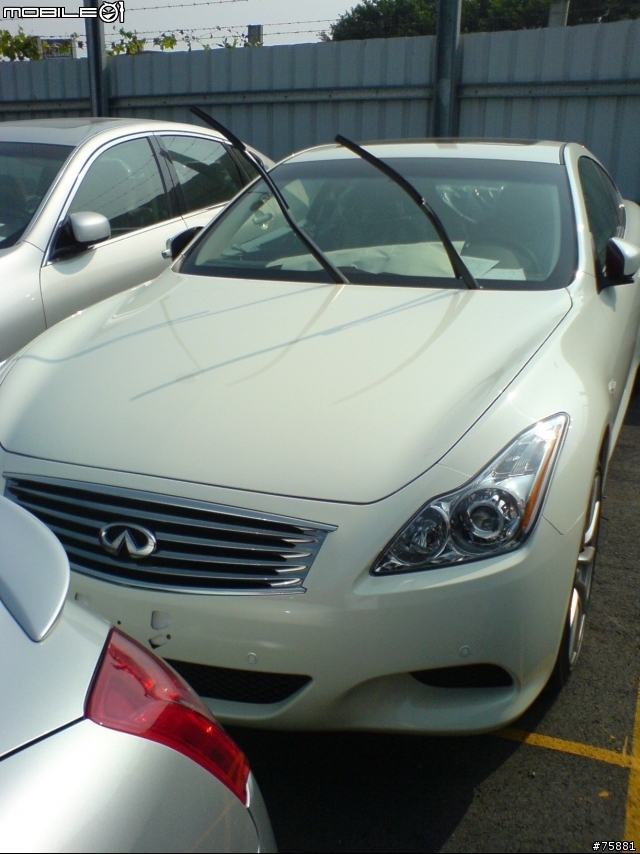 Infiniti G37S Coupe 10/29開箱照片..三七啦酷樂部寫真