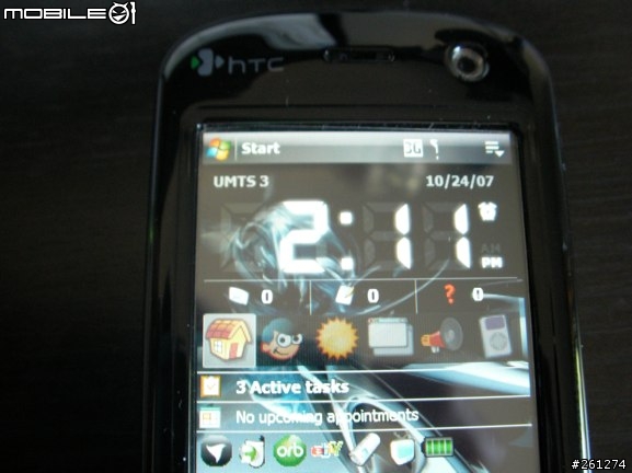 [HTC P3600i]屏幕頂部狀態欄圖標顯示不全