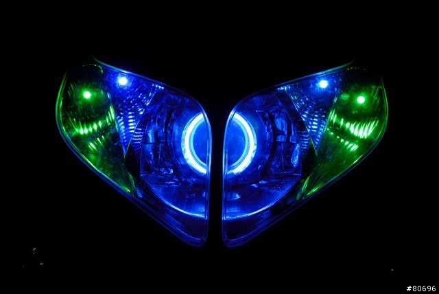 G-MAX 200上FX35魚眼以及40W HID