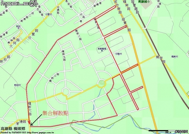 橋頭新市鎮繞騎