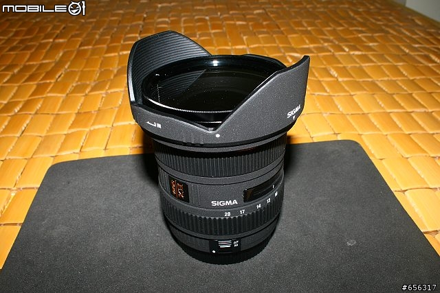 [簡單分享]新敗的Sigma 10-20mm f/4-5.6 EX DC HSM