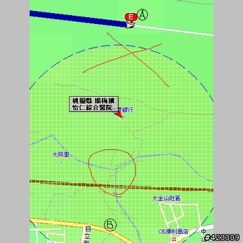 PAPAGO R12 R15.2 都導航不到  桃園楊梅怡仁綜合醫院