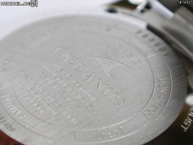 準時下班是一種美德-CASIO OCEANUS M700