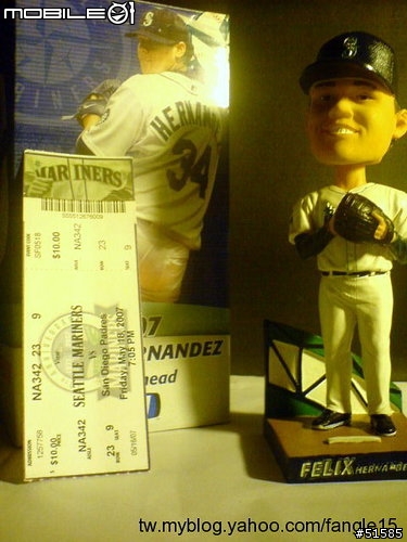 [分享]2007年西雅圖水手隊 SGA 公仔(2007 MARINERS BOBBLEHEAD SERIES)