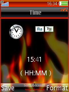 [K800 W850 S500] Walkman (Flames)