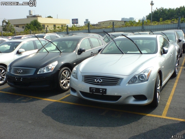 Infiniti G37S Coupe 10/29開箱照片..三七啦酷樂部寫真