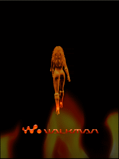 [K800 W850 S500] Walkman (Flames)