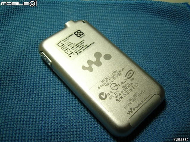 [分享]：令我意外的SONY NWZ S615F