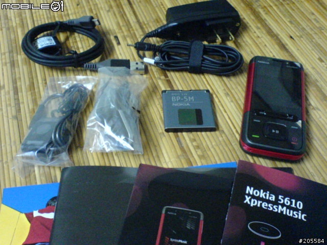 【分享】Nokia 5610 XpressMusic 開箱文