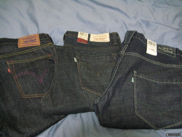 [分享]LEVI'S ECO有機系列和日本紫標牛仔褲(注意圖多)