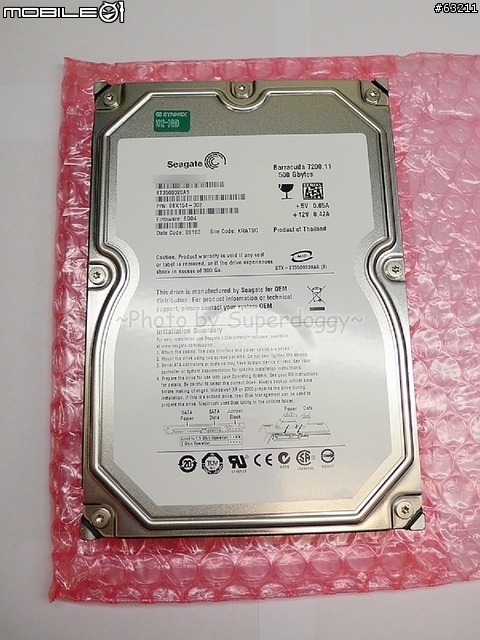 [分享] 入手Stardom SR3610-2S-WBC ＋ Seagate 梭魚11代 500G