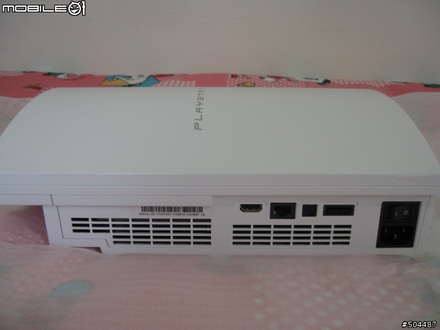 [分享] 新版PS3-40G陶瓷白 不專業開箱報告 - 新增影音週邊設備簡易教學