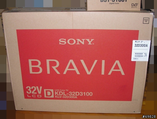 [分享] SONY 32D3100 開箱心得(圖多)