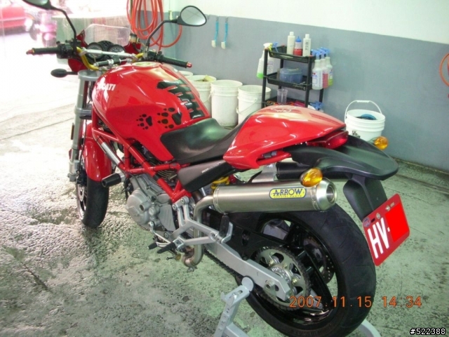 <分享>Ducati Monster620 奈米晶鑽釉美容 ~圖片分享