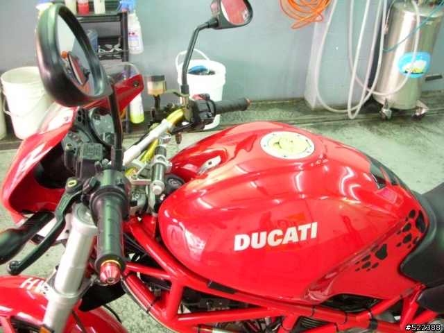 <分享>Ducati Monster620 奈米晶鑽釉美容 ~圖片分享