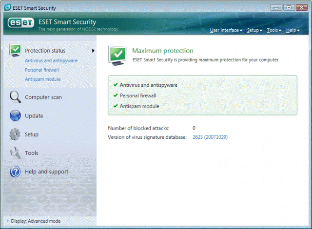[防毒]Eset Smart Security 3.0.515 RC1介紹