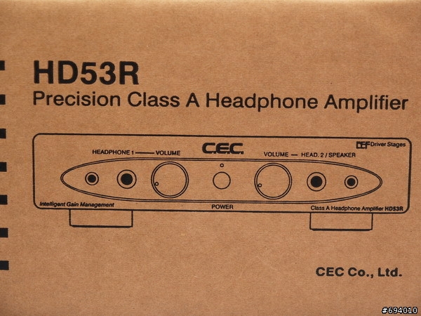 CEC HD53R 耳機擴大機開箱照