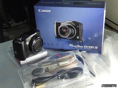 [開箱]我的新寶貝：Canon Power Shot sx 100is